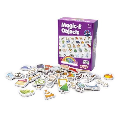 JUNIOR LEARNING Junior Learning JRL651 7.87 in. Magic E Objects Education Toys; Multi Color JRL651